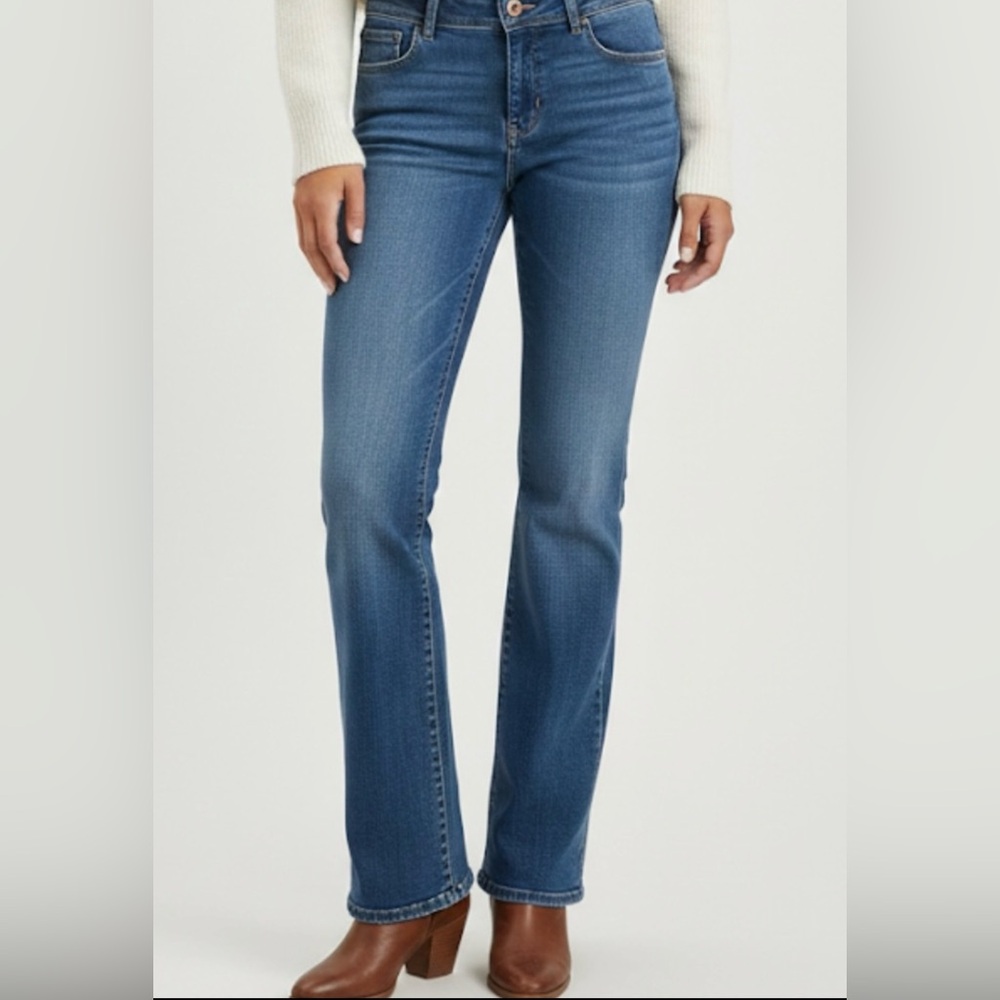 American Eagle Slim Boot Jeans - Women’s 12 Long- Medium Wash Stretch